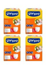 Canped Emici Külot 4x30 120 Adet Large (orjinal Turuncu Paket)