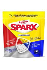 Asperox SparX Diamond Bulaşık Makinesi Kapsülü 240'lı Yerli ve Milli