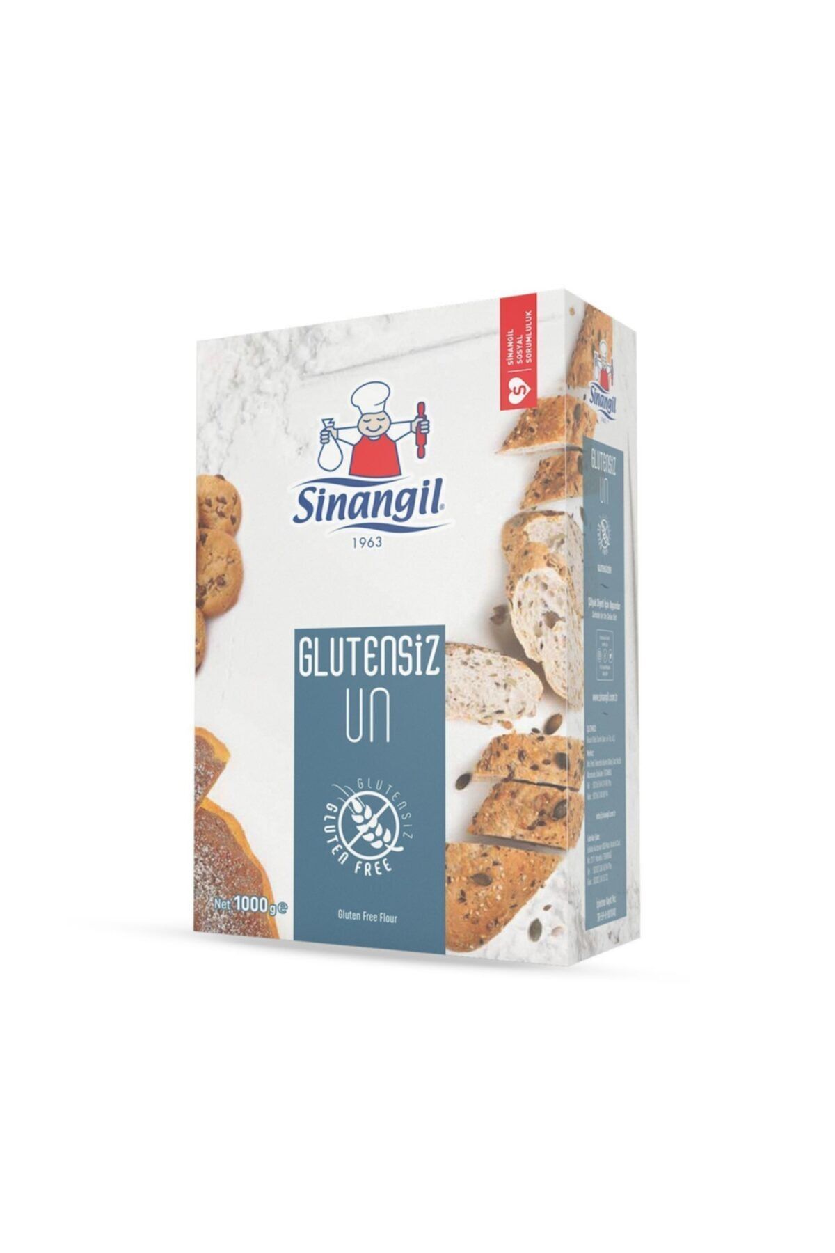 Sinangil Glutensiz Un 1 Kg 10 Adet