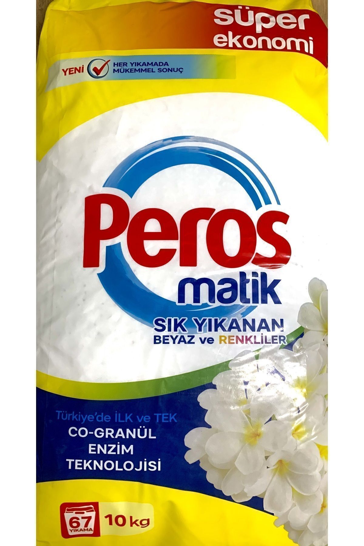 Peros 10 Kg Mtk Yıkananlar Yasemin Çiçeği 1 Adet