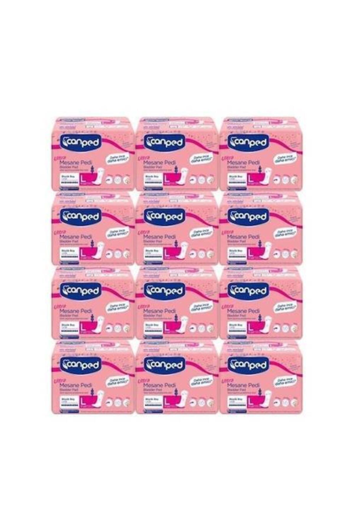 Canped Mesane Pedi Ultra Large Büyük 10 Lu 12 Adet