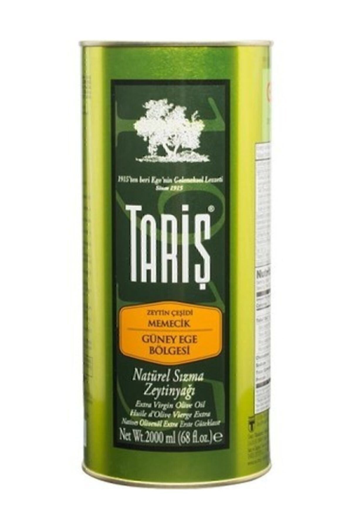 Tariş Güney Ege Natürel Sızma Zeytinyağı 2000 ml