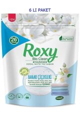 Roxy Roxy Bıoclean Matik Bahar Çiçekleri 800 gr x 6 adet