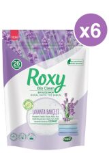 Roxy Roxy Bio Clean Lavanta Bahçesi Toz Sabun 800 Gr (26 Yıkama) X 6 Adet