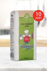 Sinangil Tam Buğday Un 1 Kg 10 Adet