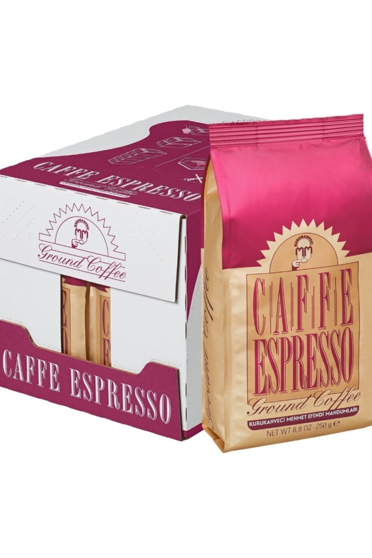Mehmet Efendi Caffe Espresso 250 Gr X 12 adet