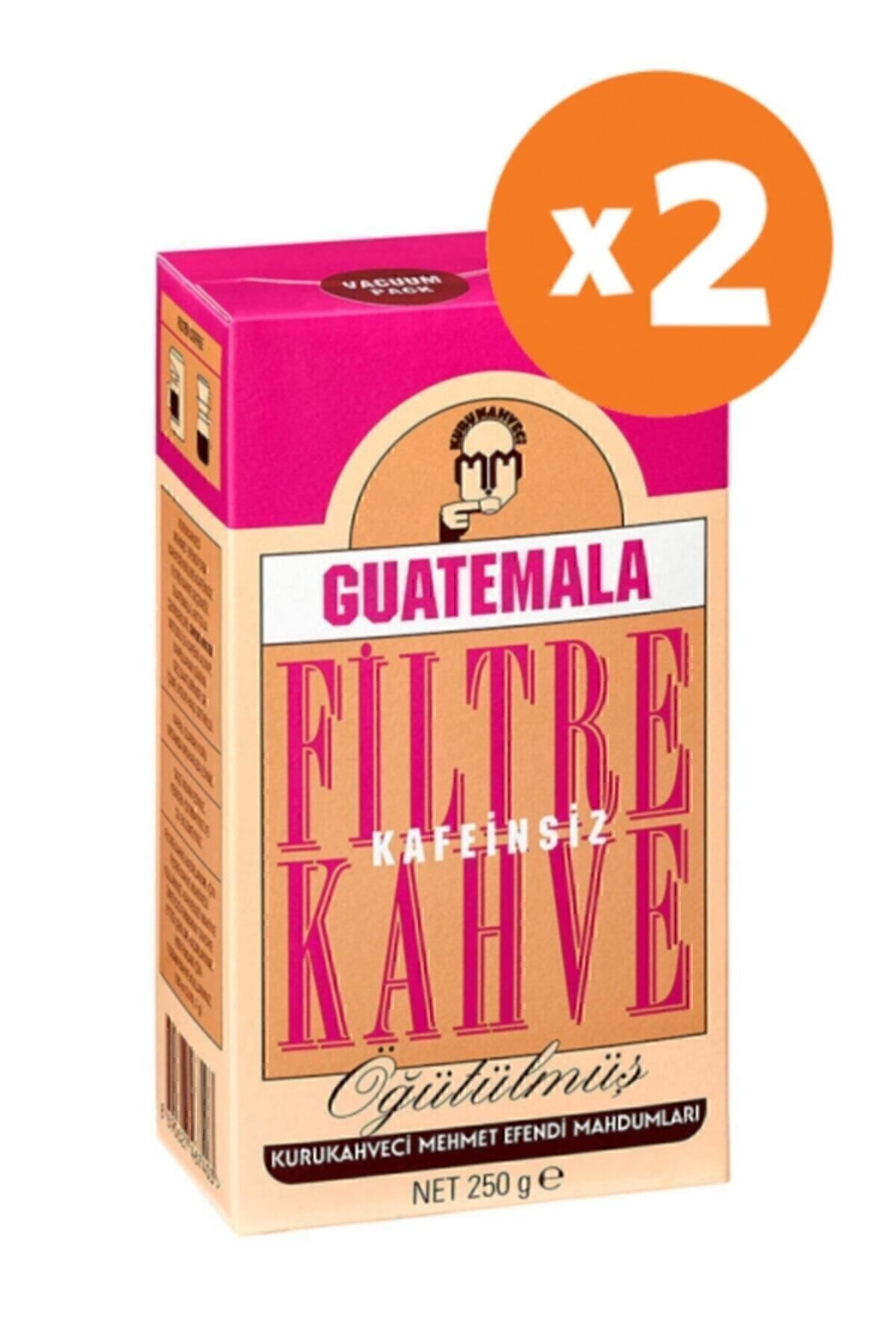 Mehmet Efendi Guatemala Filtre Kahve 250 gr x 2 Adet