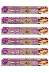 Parex Natura Ağartılmamış Organik Hazır Kesilmiş Pişirme Kağıdı 6 x 10'lu