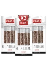 Duru 3'Lü Keten Tohumu Aç - Kat (8g x 10ad)