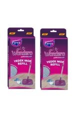 Parex Wondero Otomatik Temizlik Seti Yedek Paspas 2'li Mop