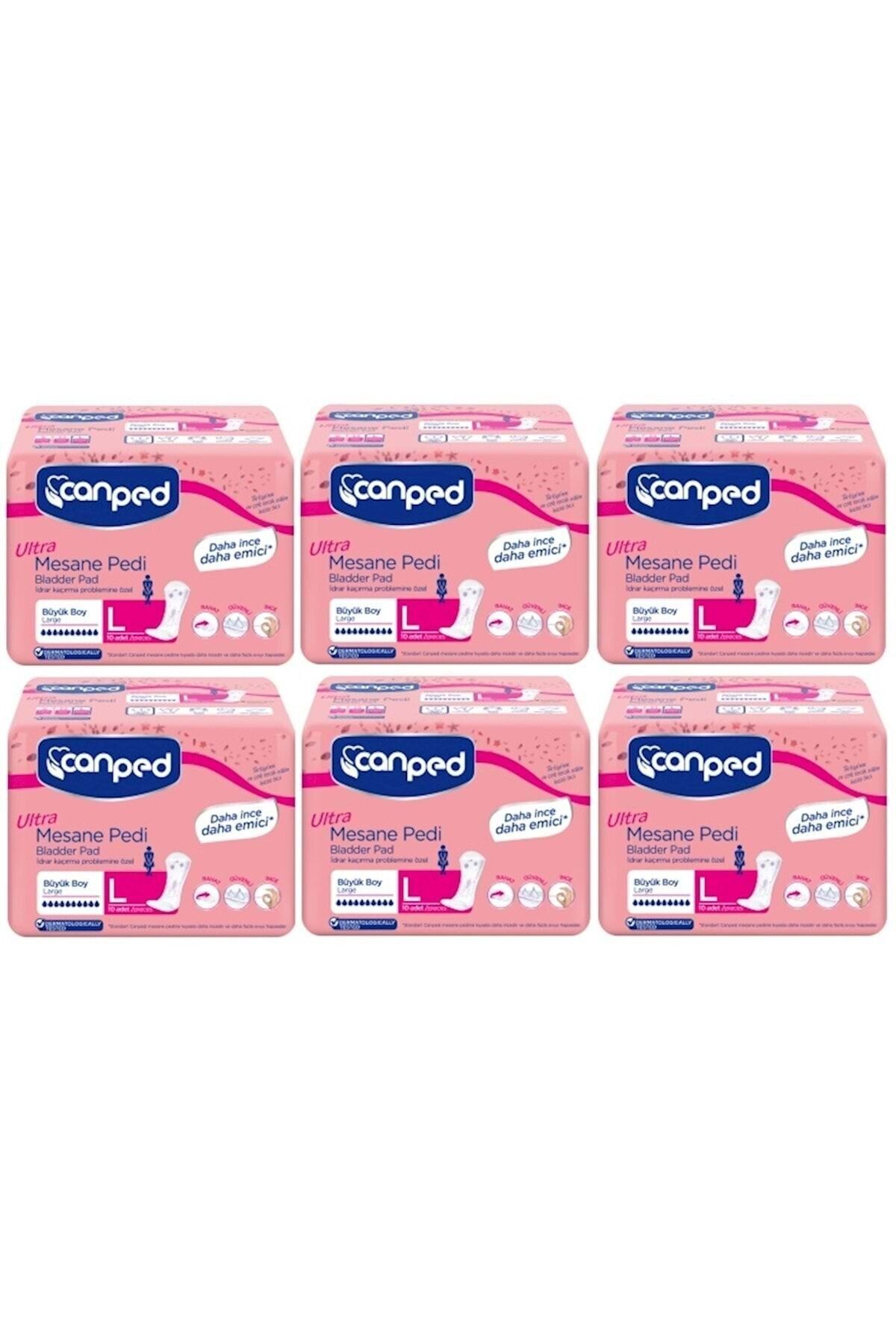 Canped Mesane Pedi Ultra Large-büyük 6 Lı Set (iç Adet 60)