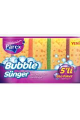 Parex Marka: Bubble Sünger 5'li Eko Paket Kategori: Bulaşık Süngeri Ve Fırçası