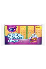 Parex Bubble Sünger 5'li Eko Paket