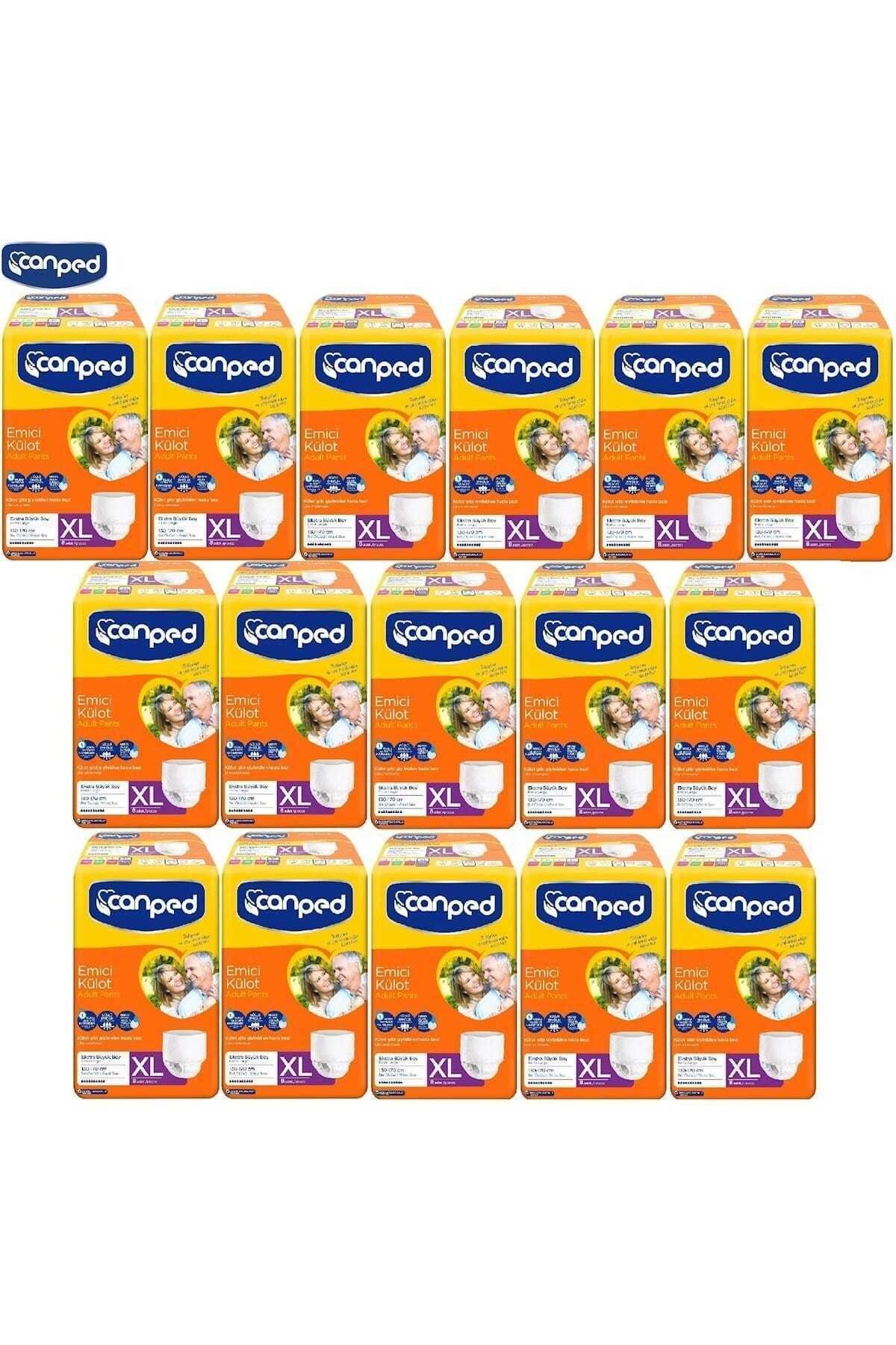 Canped Emici Külot Hasta Bezi Xl Extra Large 128 Adet