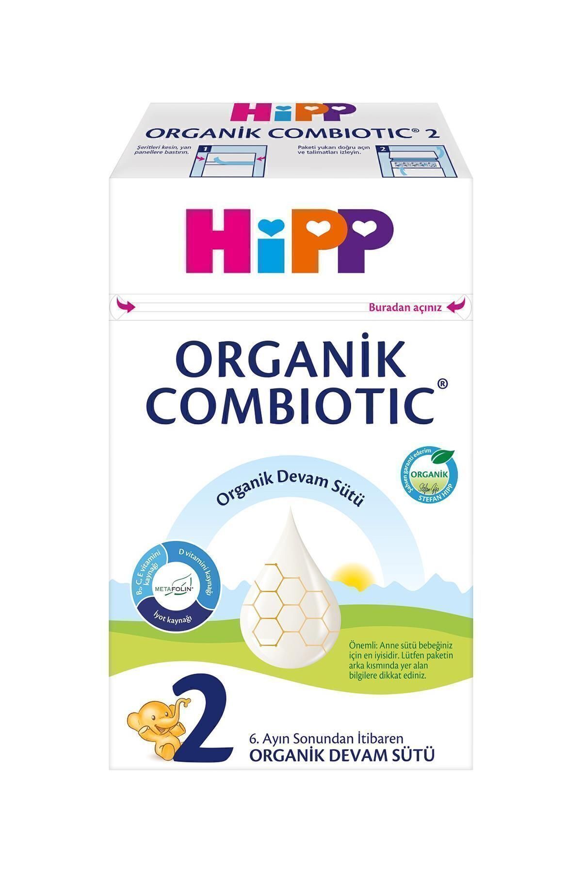 Hipp Combiotic Devam No: 2  600 gr x 1 Adet