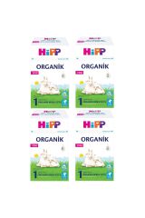 Hipp 1 Organik Keçi Sütü Bazlı Bebek Sütü 400 gr x 4 Adet