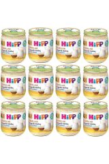 Hipp Kavanoz Maması Organik Sütlaç 125 gr x12 Adet