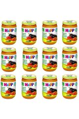 Hipp Kavanoz Maması Organik Akdeniz Sebzeleri 190 gr x 12 Adet