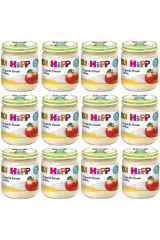 Hipp Kavanoz Maması Organik Elmalı Sütlaç 200 gr x 12 Adet