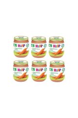 Hipp Organik Havuç Püresi 125 Gr X 6 Adet