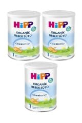 Hipp Organik Combiotic Bebek Sütü no: 1   350 gr x 3 Adet